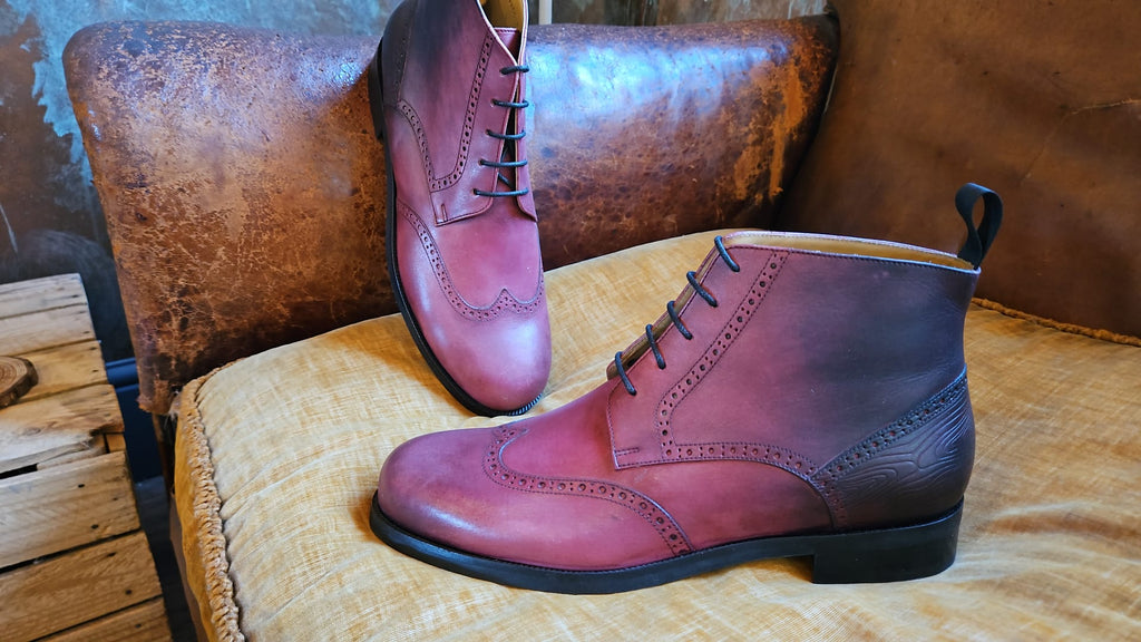 Mr. Bovine - Merlot - Size 9.5D