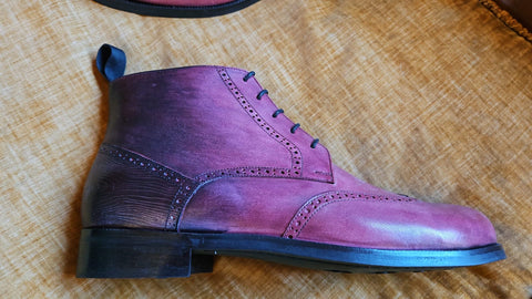 Mr. Bovine - Merlot - Size 9.5D