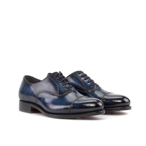 Mr. Duke - Navy Marble Patina