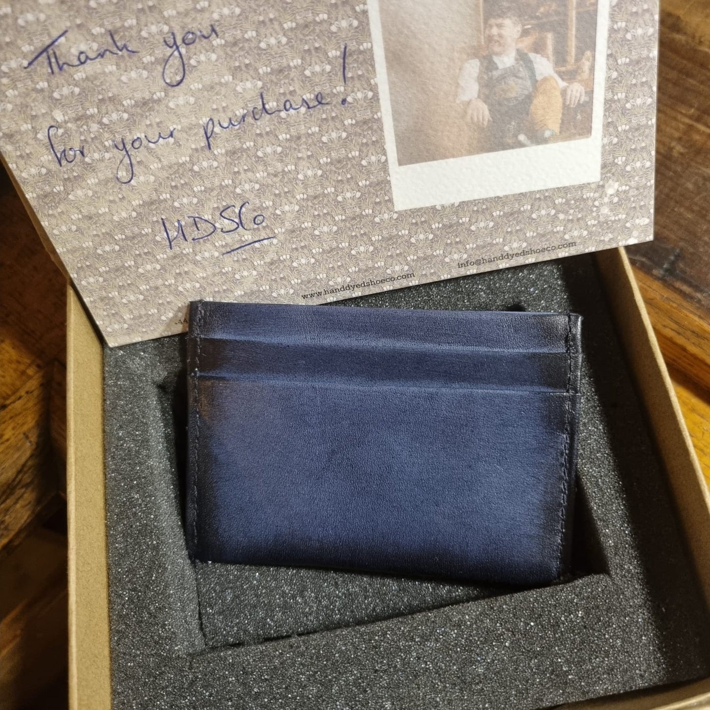 Card Wallet Denim